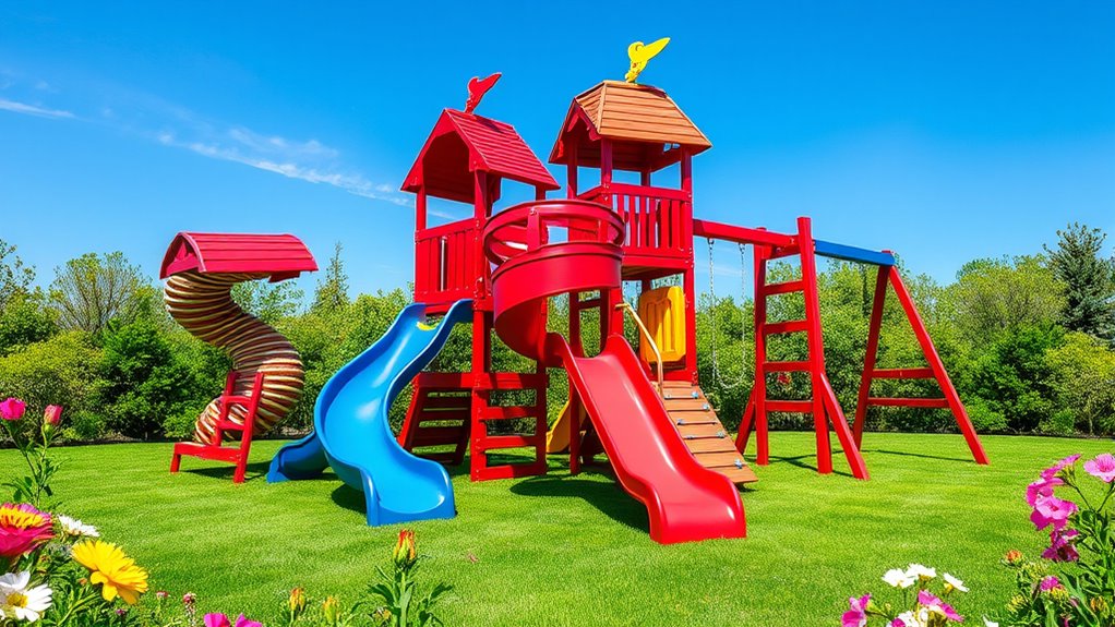 top premium outdoor play sets