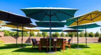 top stylish durable patio umbrellas