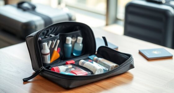 top travel toiletry organizers