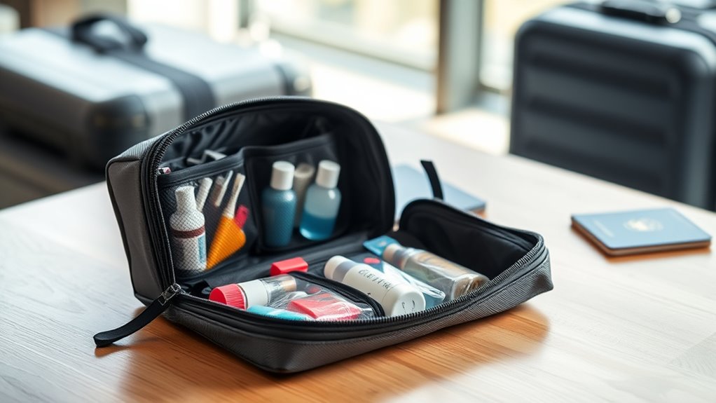 top travel toiletry organizers