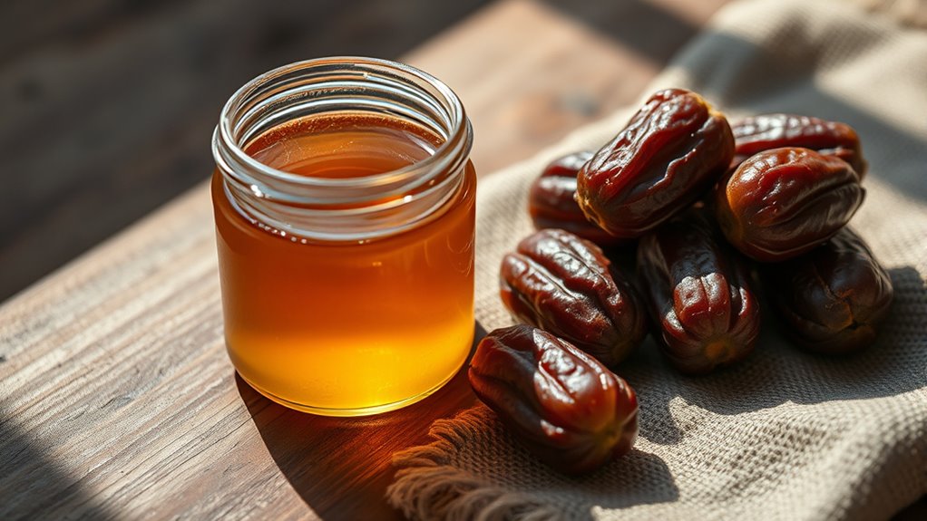 adding honey or dates