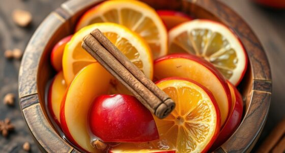 apple lemon cinnamon spiced