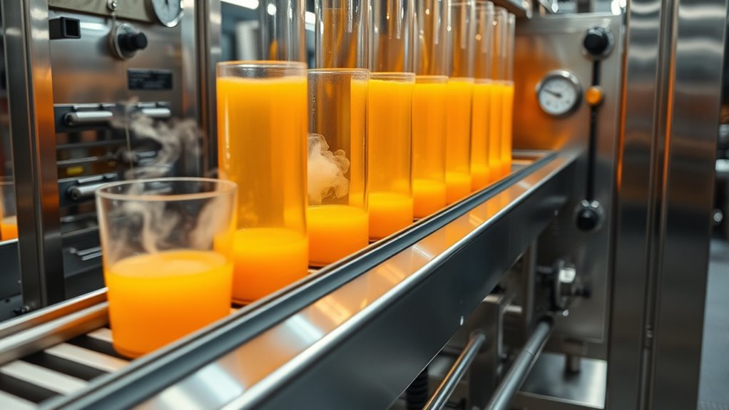 apply heat hold briefly