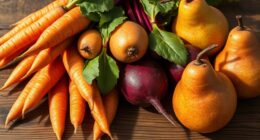 autumn root vegetable trio