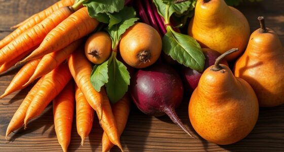 autumn root vegetable trio