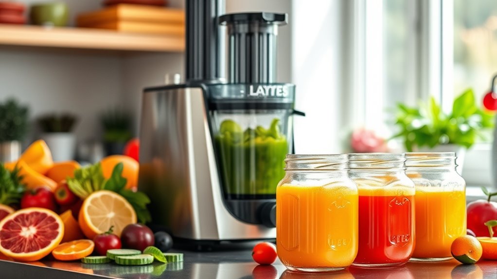 batch juicing saves time