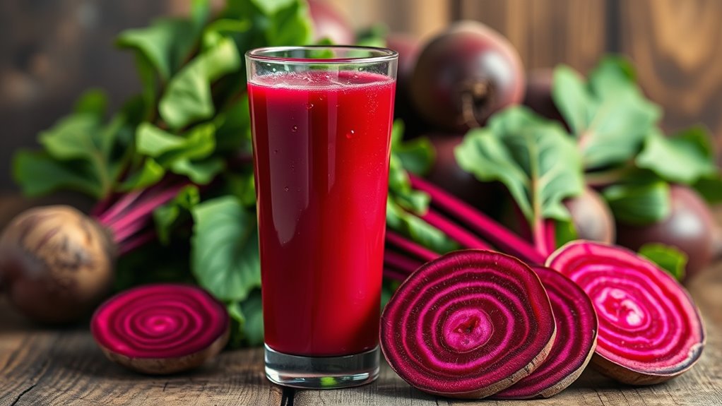beets boost blood circulation