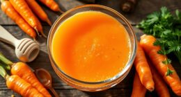 carrot juice flavor yield