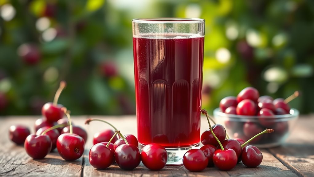 cherry juice improves sleep