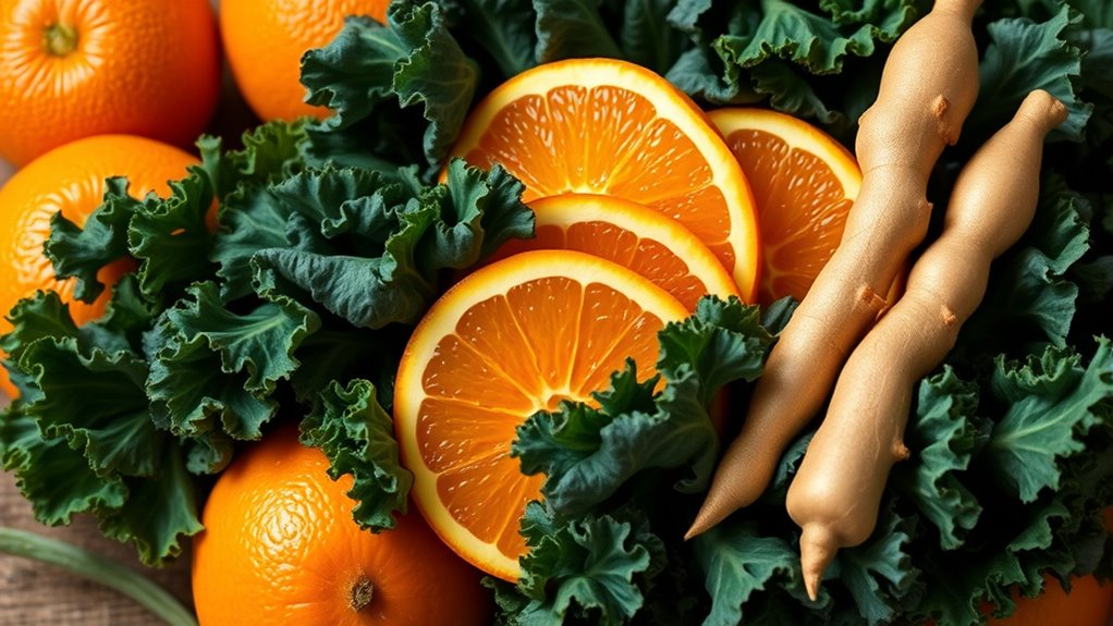 citrus greens flavor nutrition