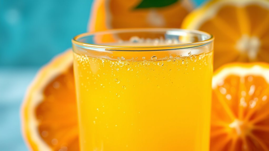 citrus juice vitamin retention