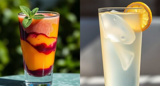 comparing smoothies and juices