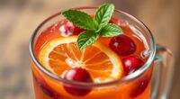 cranberry citrus spark drink