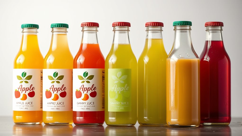 different apple juice types