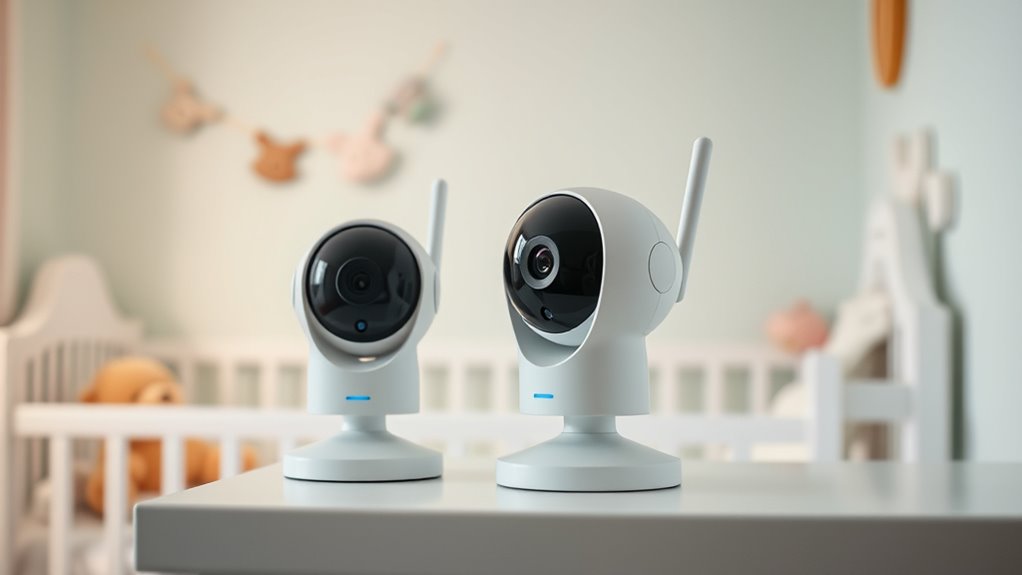 dual camera baby monitor options