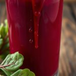 earthy sweet beet juice