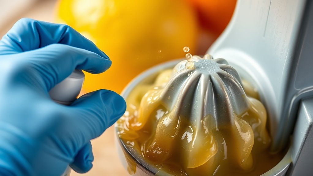 effective citrus juicer cleaning