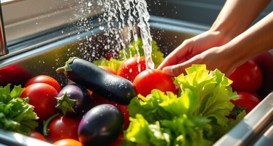 efficient multiple produce washing