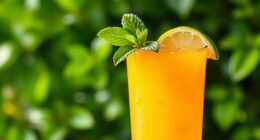 fresh mango mint lime