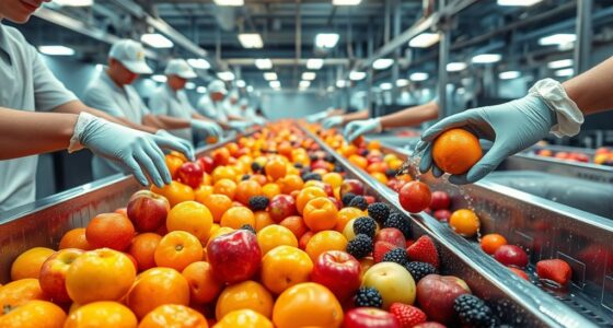 fruit cleaning and preparation