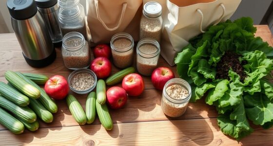 gathering supplies for cleanse