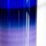 glass bottle gradient painting