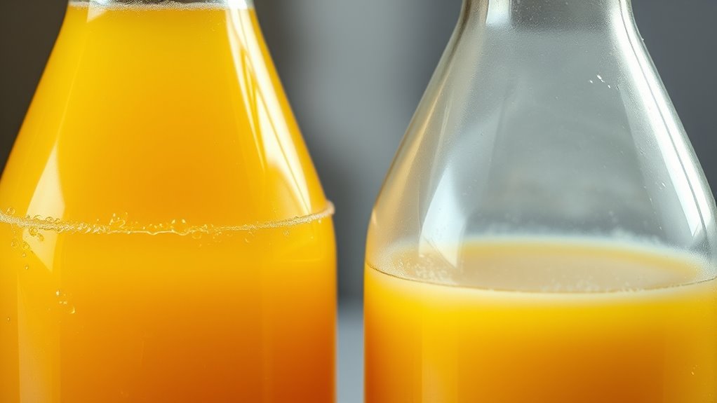 glass preserves juice longer