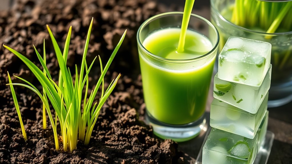 growing and preparing wheatgrass