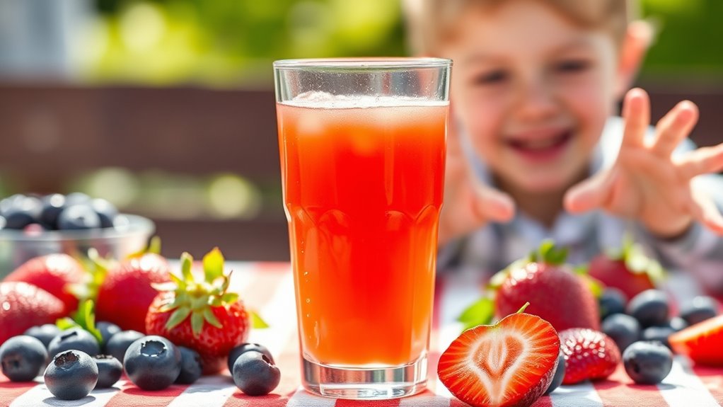 healthy natural kids beverages