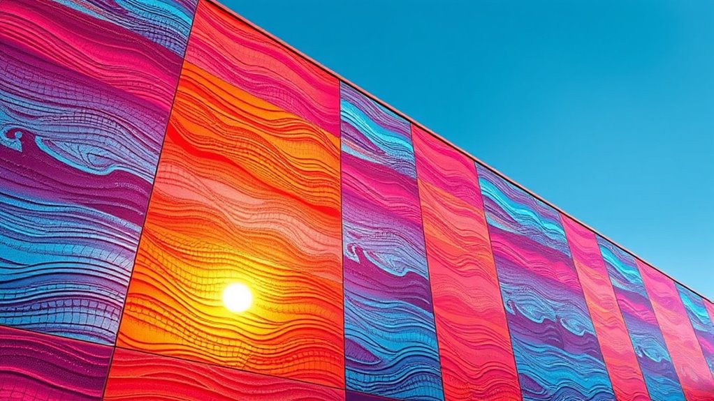 heat resistant color retentive coatings