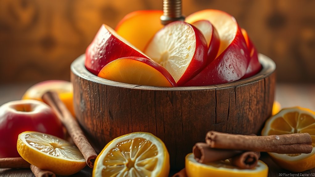 homemade spiced apple cider