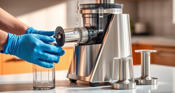 initial juice extractor setup