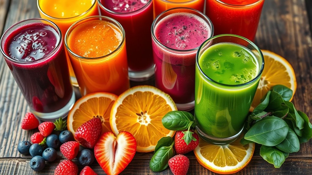 juice antioxidant level comparison