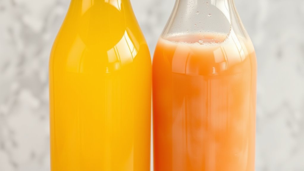 juice clarity packaging choices