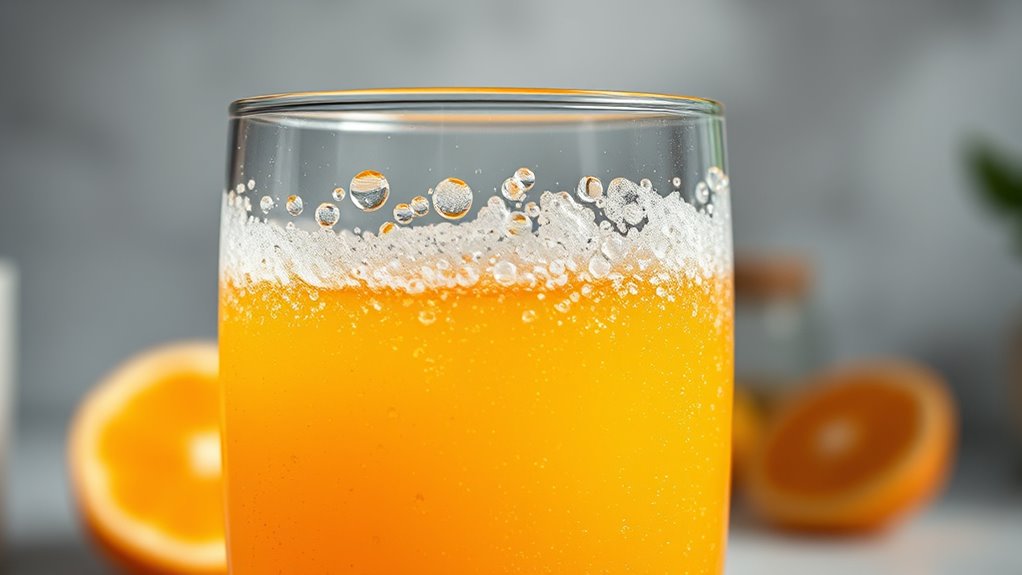 juice drink carbonation process