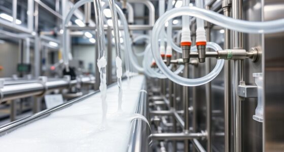 juice line cleaning system