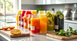 juice meal prep batching