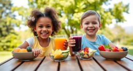 juice portion sizes nutrients