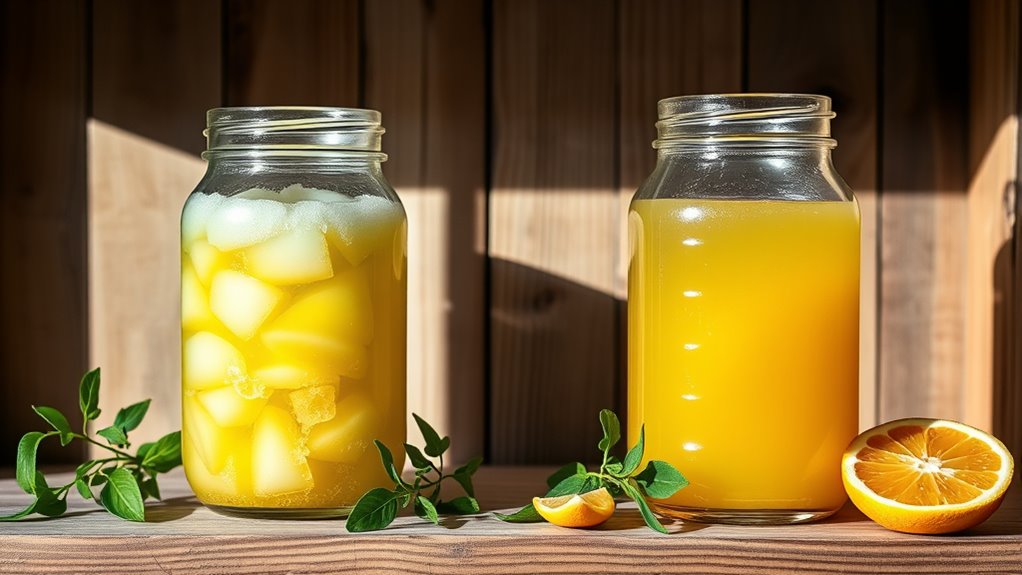 juice preservation methods compared