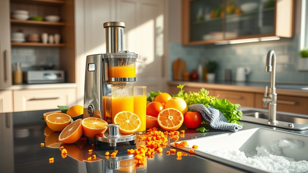 juicing process from start