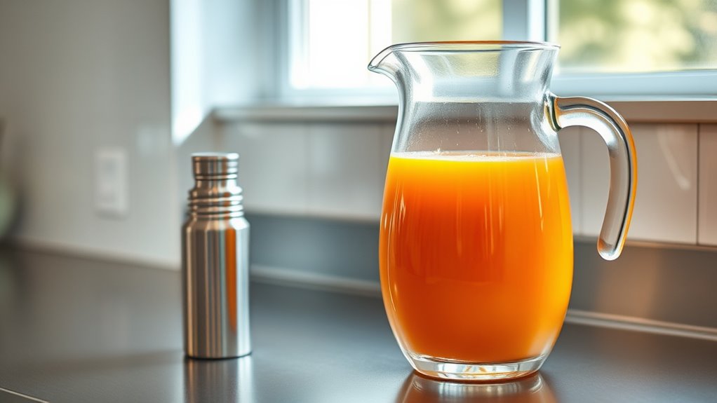 keep juice airtight refrigerated