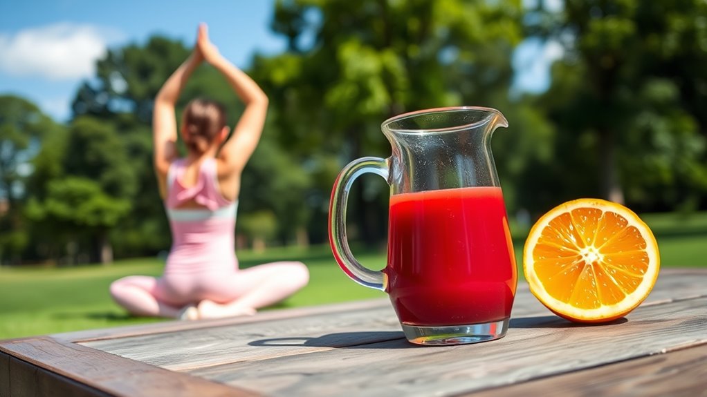 light movement on juice days