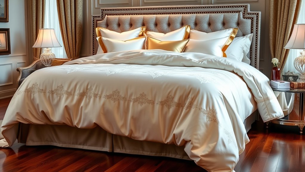 luxury bedding material considerations