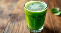 minimize foam in green juices