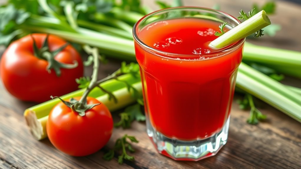 nutritious savory brunch beverage