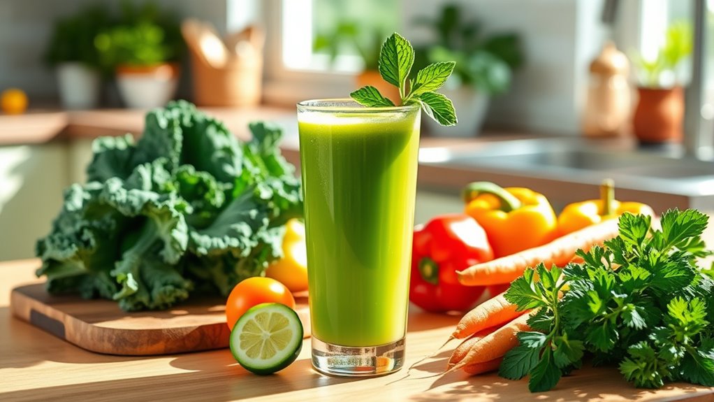 opt for vegetable rich juices