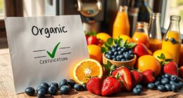 organic juice startup certification