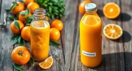organic vs conventional juice
