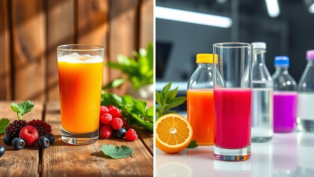 organic vs conventional juice