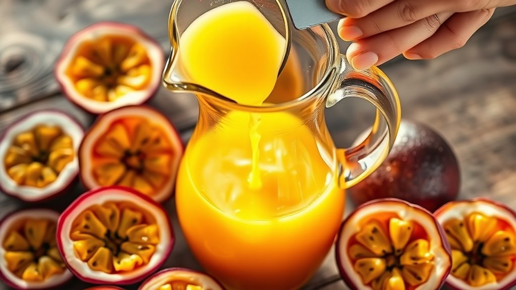 passion fruit concentrate benefits